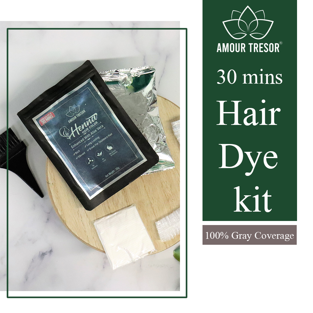 Wine Red Henna Hair Dye