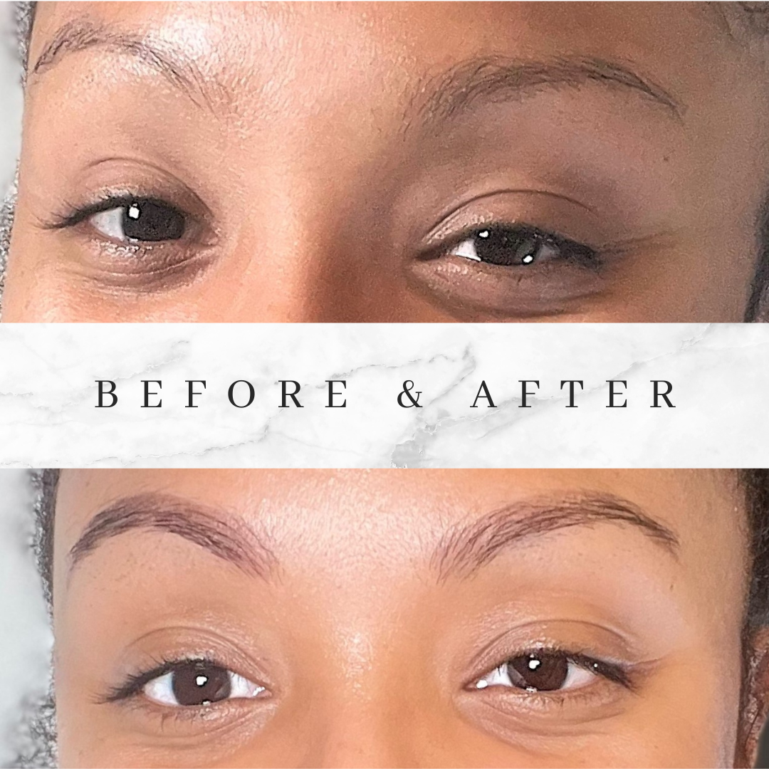 Dark Brown Eyebrow Tint Brow Henna Kit Long lasting color