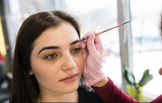 Applying Henna Tint for Beautiful Brows