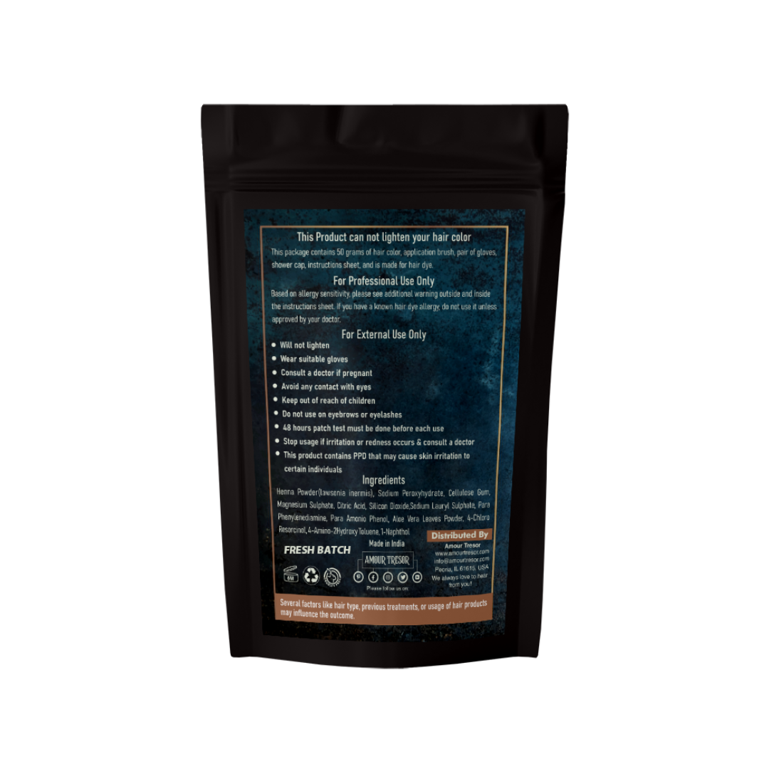 Medium Brown Henna Hair Dye